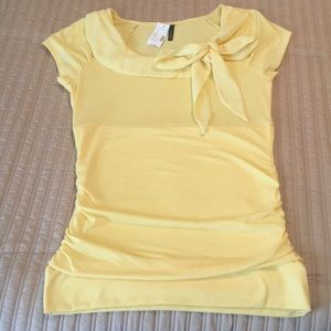 Pastel yellow top